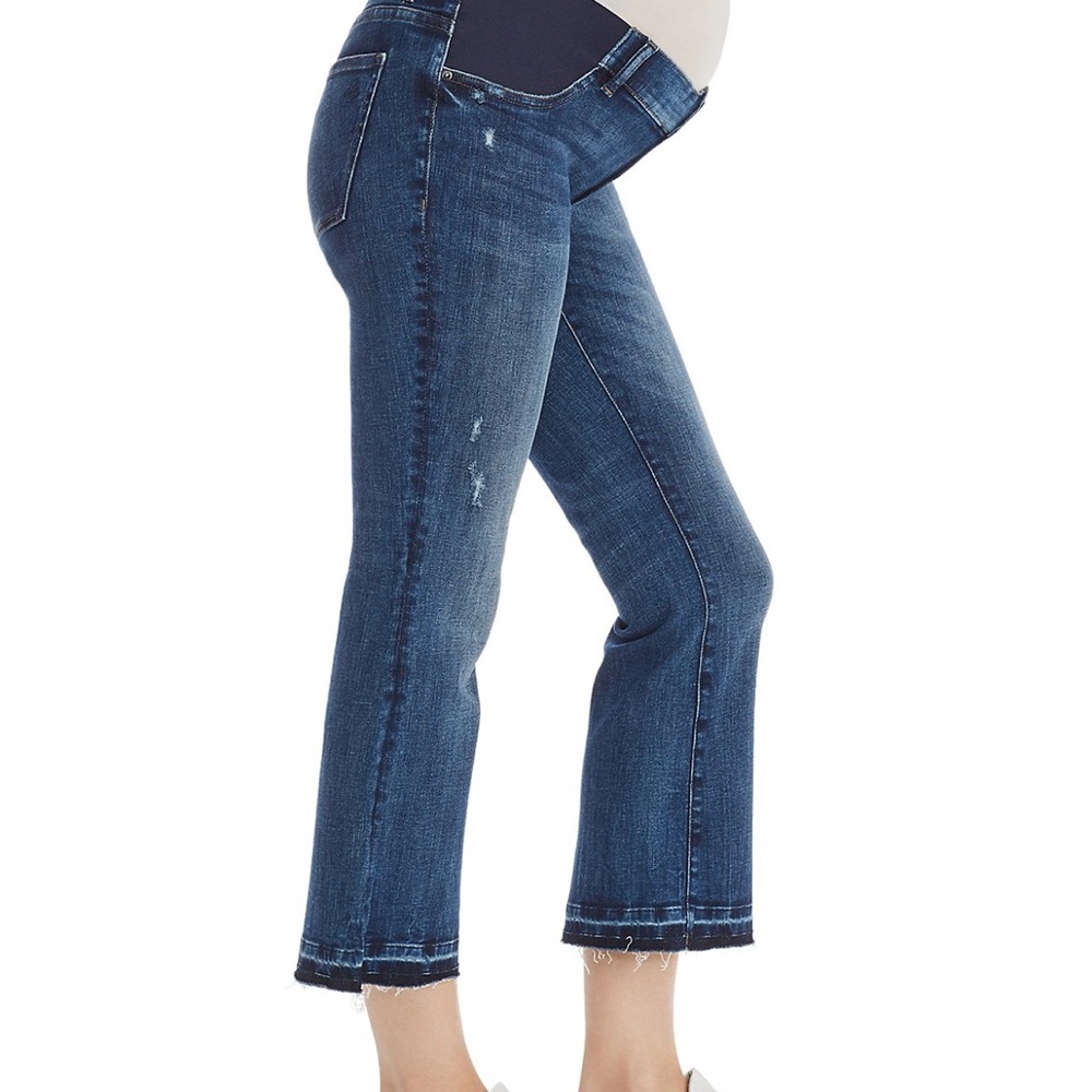 DL 1961 Maternity Crop Flare Jean